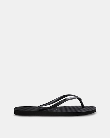 Havaianas Slim Glitter II Toe Post Flip Flop Sandals