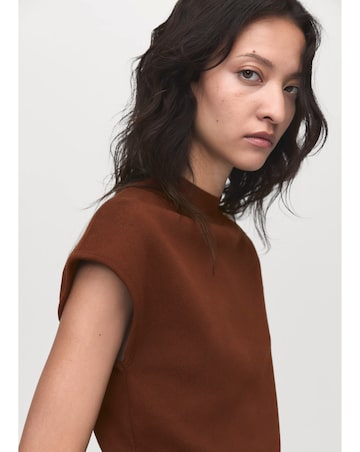 MANGO SLEEVELESS SWEATER