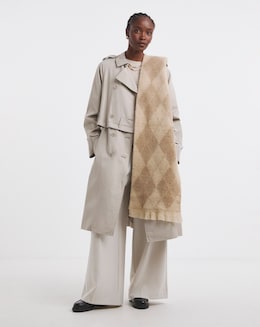 Argyle Blanket Scarf