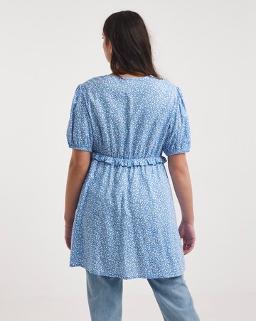 Joe Browns Lace Trim Ditsy Top