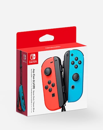 Nintendo Switch Joy-Con Controller Pair - Neon Red / Neon Blue