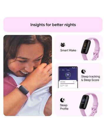 Fitbit Inspire 3 Fitness Tracker - Lilac Bliss