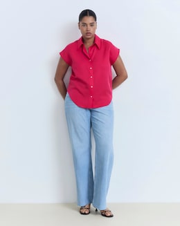 Mango Sleeveless Shirt