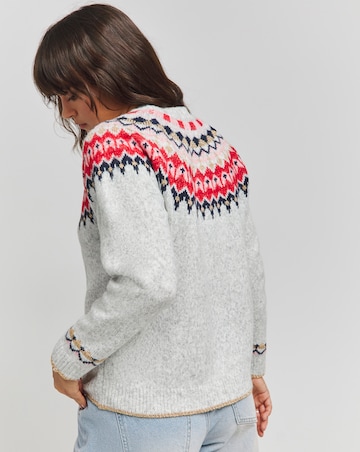 Grey Fair Isle Jumper