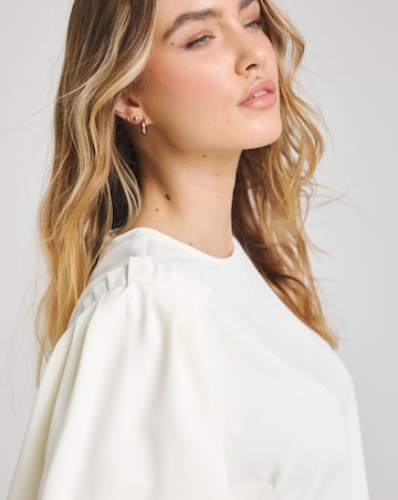 Joanna Hope Puff Sleeve Blouse