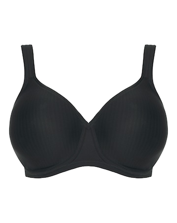 Triumph Modern Soft Cotton Wired Bra Black