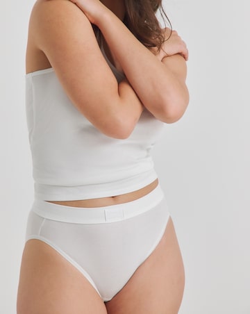 Sloggi (2 Pack) Cotton Double Comfort Tai Knickers White