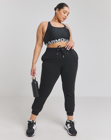 Under Armour HeatGear Authentics Mid Support Branded Bra