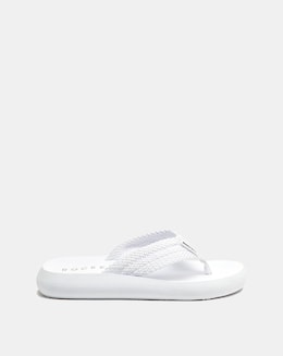 Rocket Dog White Sunset Toe Post Sandals