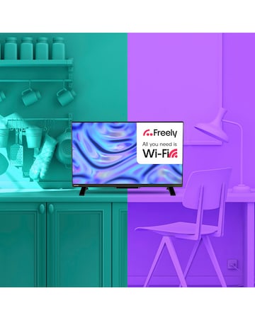 Toshiba 40LV2553DB 40in FHD TV with Freely