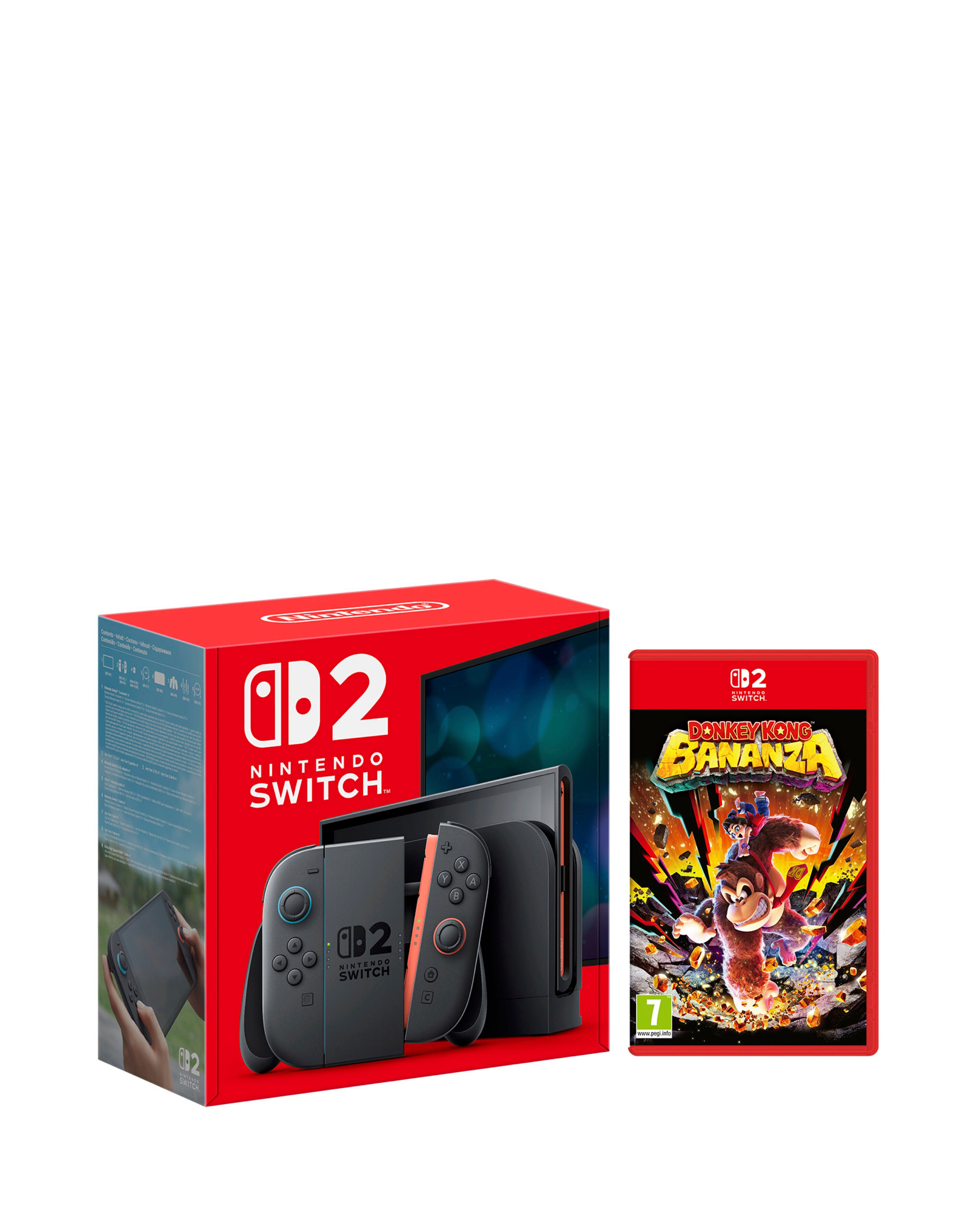 Nintendo Switch 2 Console + Donkey Kong Bananza bundle | Simply Be