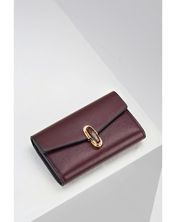 Luella Grey Leontina Black Cherry Medium Purse