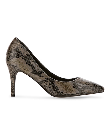 Ultimate Comfort Pointed Toe Court Shoes Wide E Fit