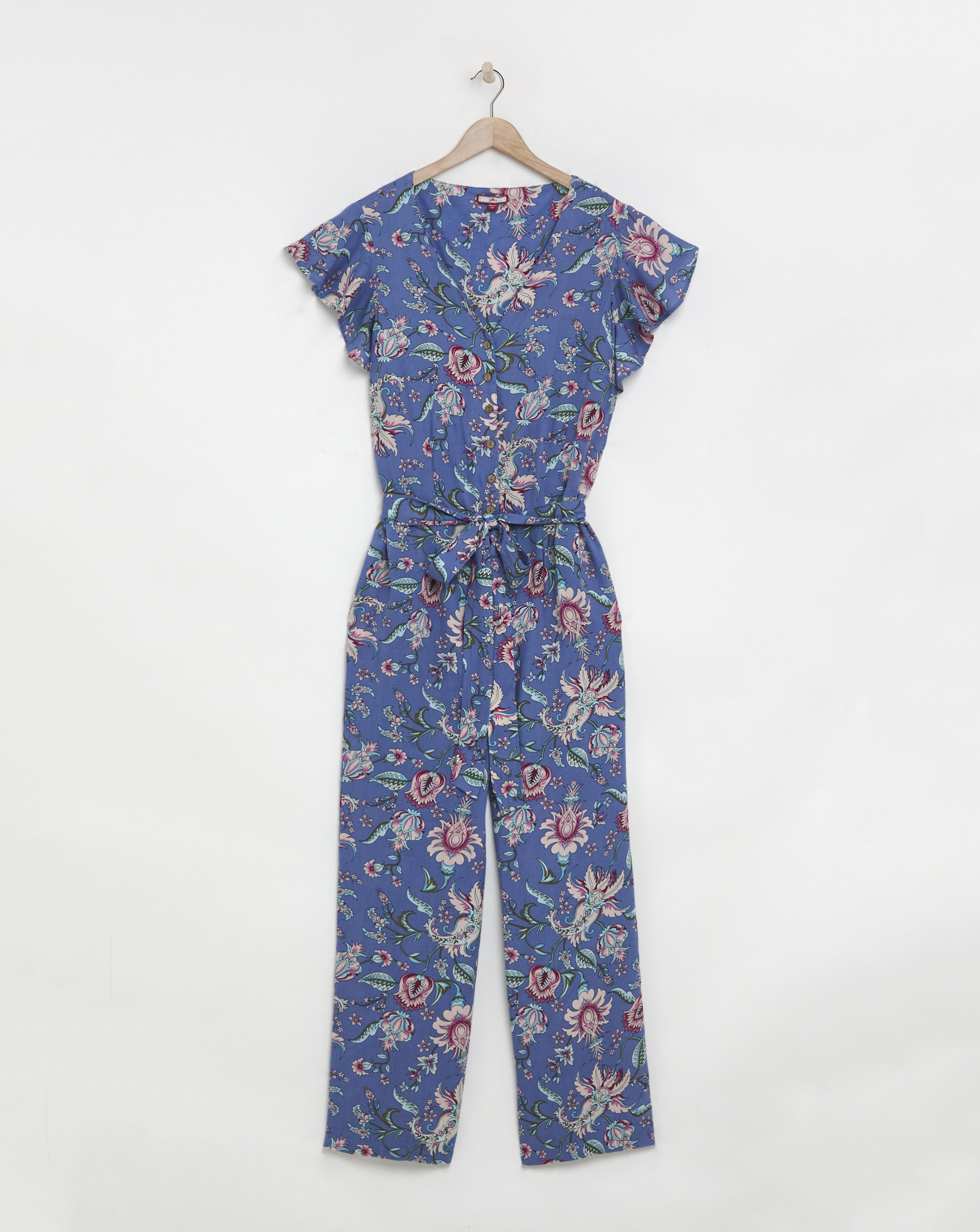 Tuta Donna Joe Browns Essential Crinkle – Spalline Fisse – Tessuto Sgualcito – Colori: Blu E Nero