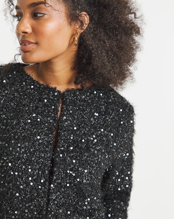 Joanna Hope Sequin Jacket