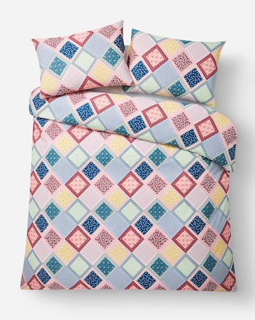 Julipa Natalie Patchwork Cotton Blend Duvet Set