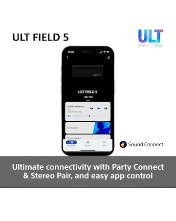 Sony ULT Field 5 Portable Wireless Speaker - Black