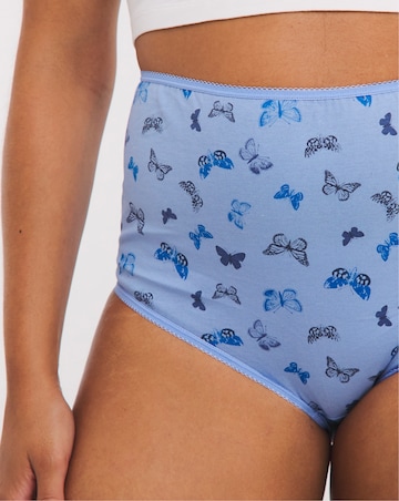 Pretty Secrets 7 Pack Cotton Full Brief Knickers