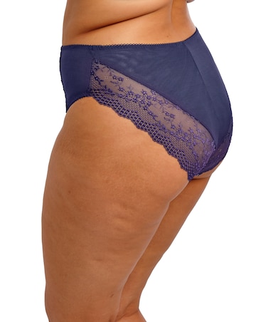 Elomi Lucie High Leg Knicker Midnight