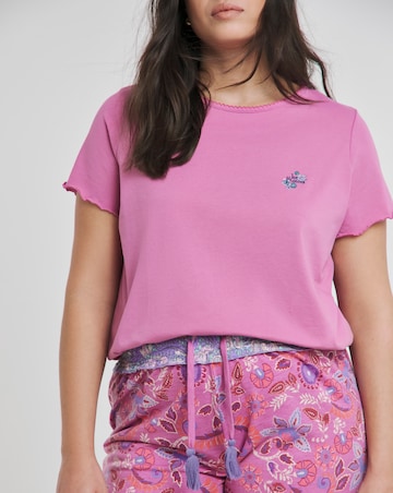 Joe Browns Jersey Pyjama Set Floral Print