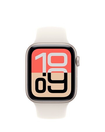 Apple Watch SE 3 GPS 44mm - Starlight Aluminium/Starlight Sport Band - S/M
