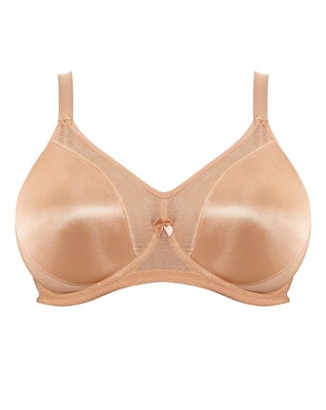Goddess Yvette Moulded Full Cup Wired Bra Nude