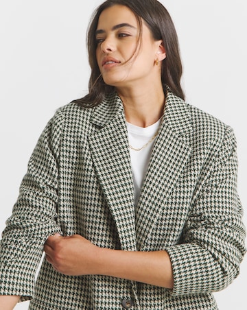 Simply Be Houndstooth Blazer