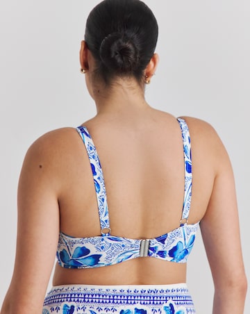 MAGISCULPT Twist Front Plunge Underwired Bikini Top