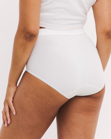 Sloggi 2Pack Double Comfort Cotton Maxi Knickers White