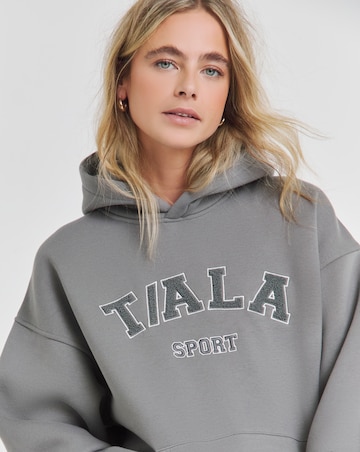 Tala Oversized Hoodie with Borg logo