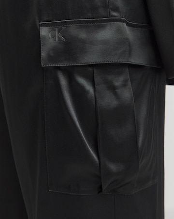 Calvin Klein Jeans Satin Cargo Trousers