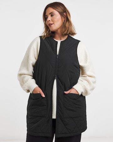 Khaki Rubberised 3 in 1 Parka Coat & Gilet