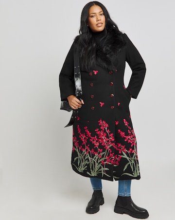 Joe Browns Red Roses Boutique Coat