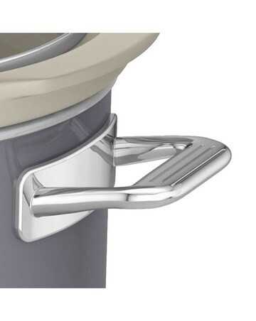 Swan 6.5L Slow Cooker - Retro Grey