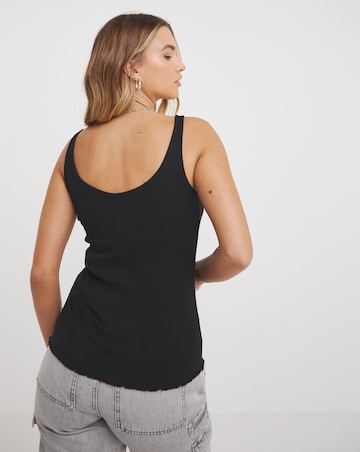 2 Pack Black Multi Wear Vest Tops