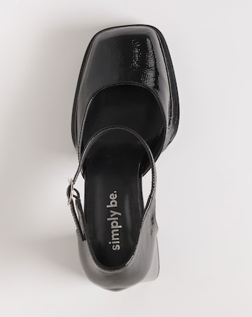 Coralie Platform Heeled Shoes Wide E Fit