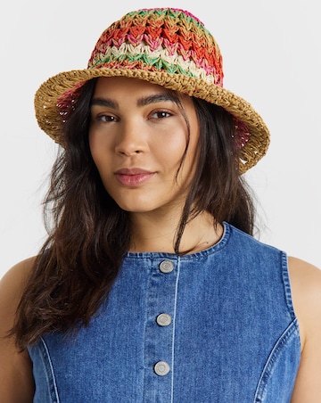Multi Crochet Bucket Hat