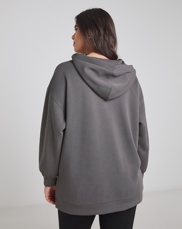 Simply Be Slate Grey Luxe Modal Scuba Sweatshirt