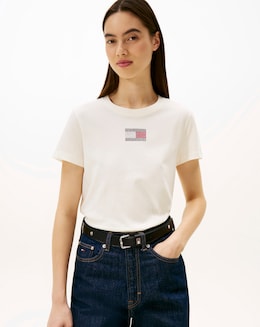 Tommy Jeans Embellished Flag T-Shirt