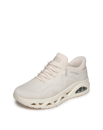 Skechers Off-White Uno Glide-Step Air Glider Trainers - Standard Fit (D)