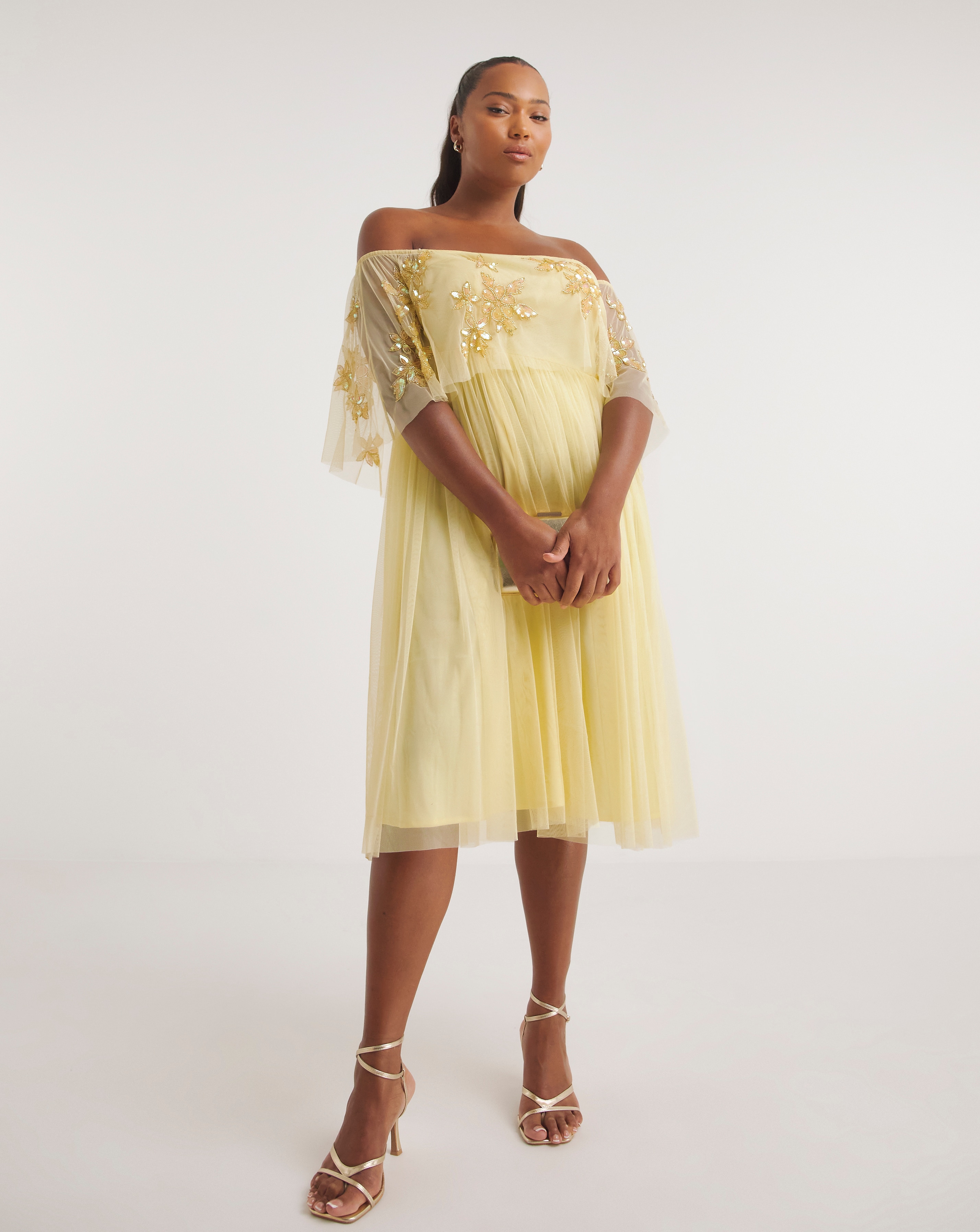 Maya curve sequin dress 2025