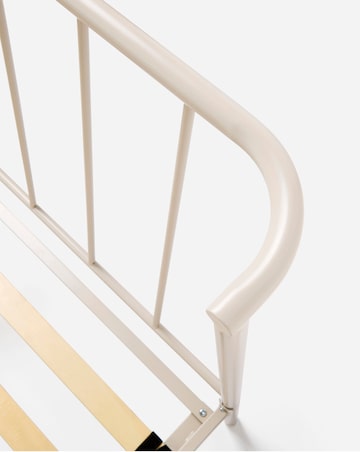 Cole Curved Metal Bed