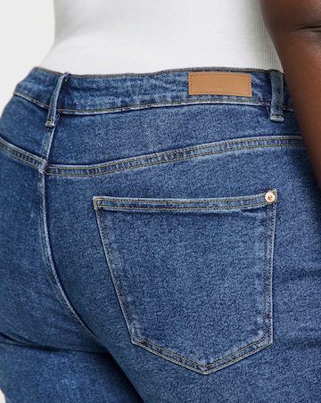 Simply Be 99 1 Indigo Comfort Relaxed Straight Leg Jeans