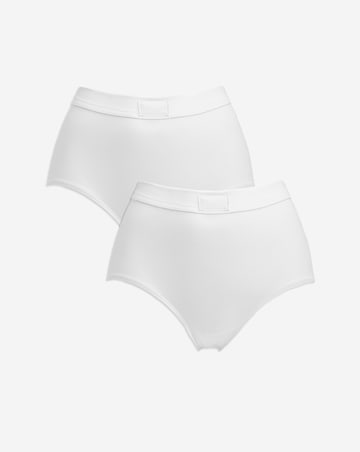 Sloggi 2 Pack Cotton Double Comfort Maxi Knickers White