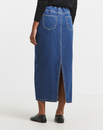 Mid Wash Midaxi Skirt