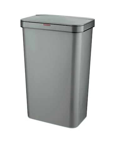 Tower 50L Rectangular Sensor Bin Grey