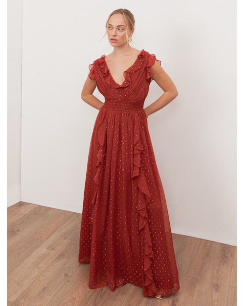 Anaya With Love Ruffled Dress