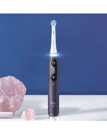 Oral-B iO8 Violet Electric Toothbrush with Travel Case