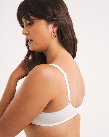 Pretty Secrets (2 Pack) Moulded Boosting Plunge Bras (B-F) Black/White