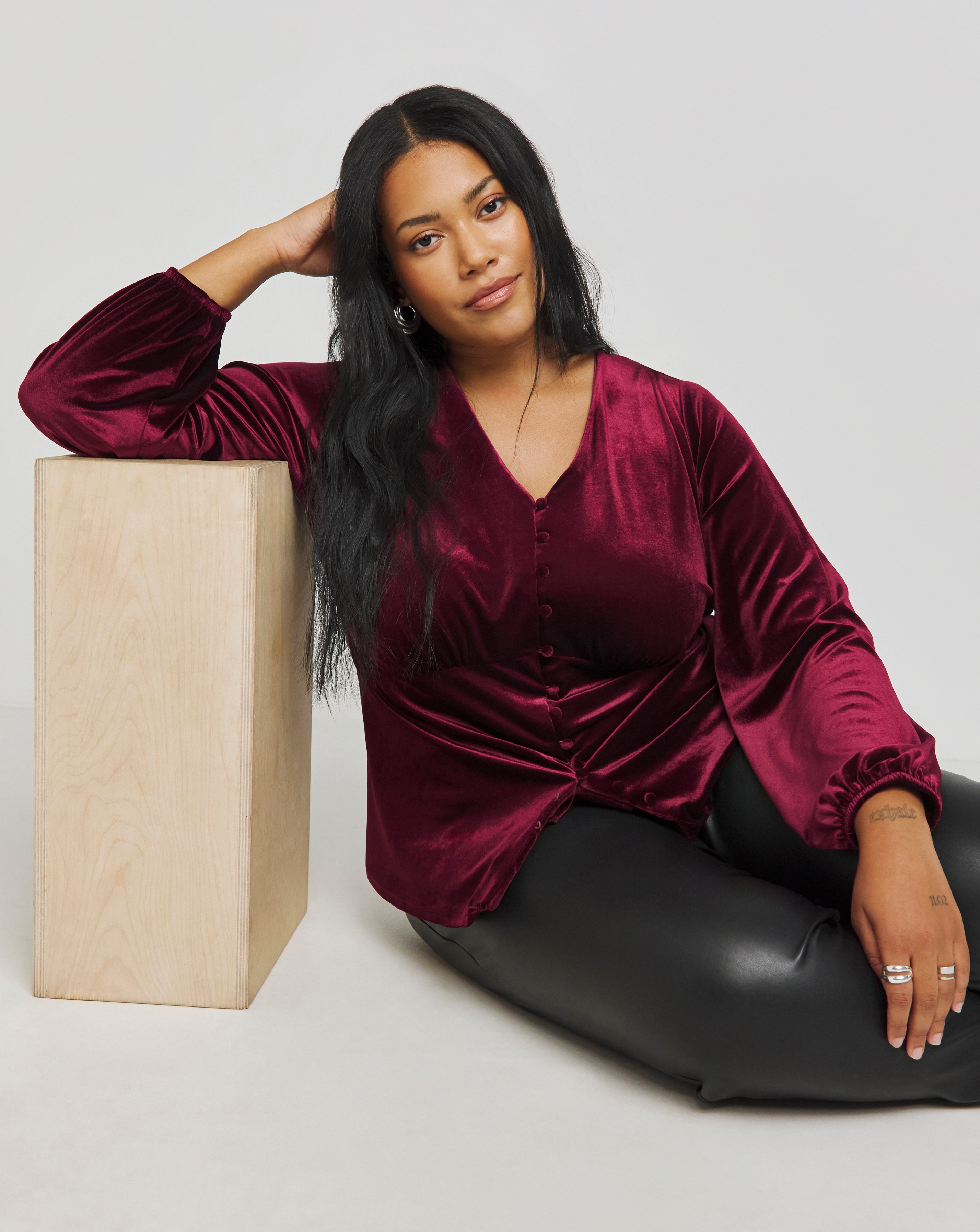 Joe Browns Gorgeous Velour Top | Simply Be